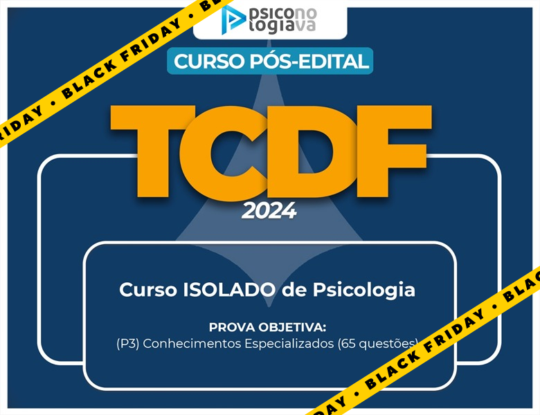 [Curso Isolado de Psicologia para o TCDF]