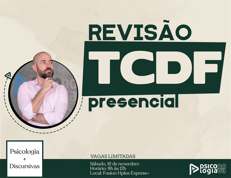 [Revisão TCDF - Presencial]